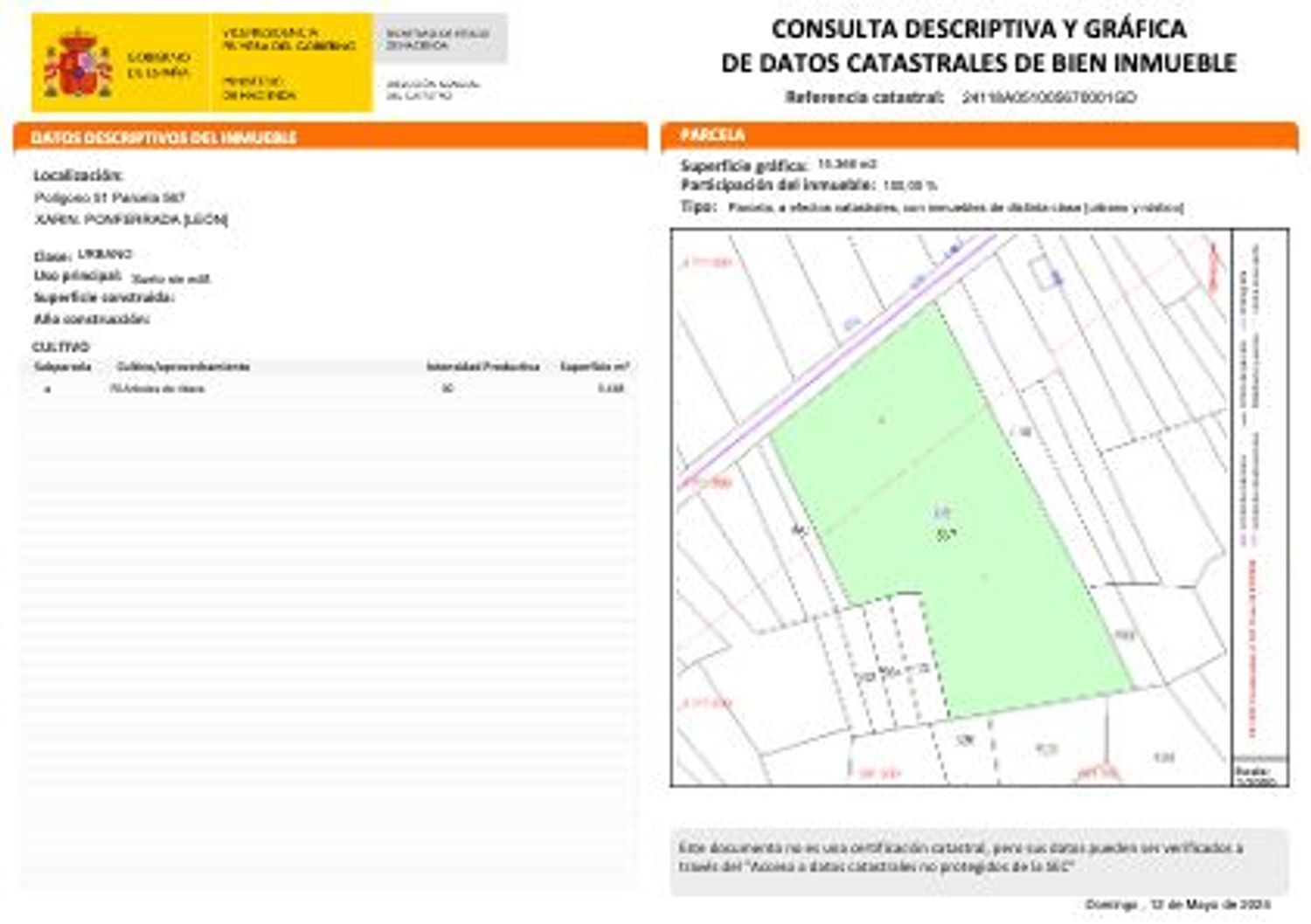 Suelo en venta, Ponferrada, LeÃ³n, LeÃ³n
