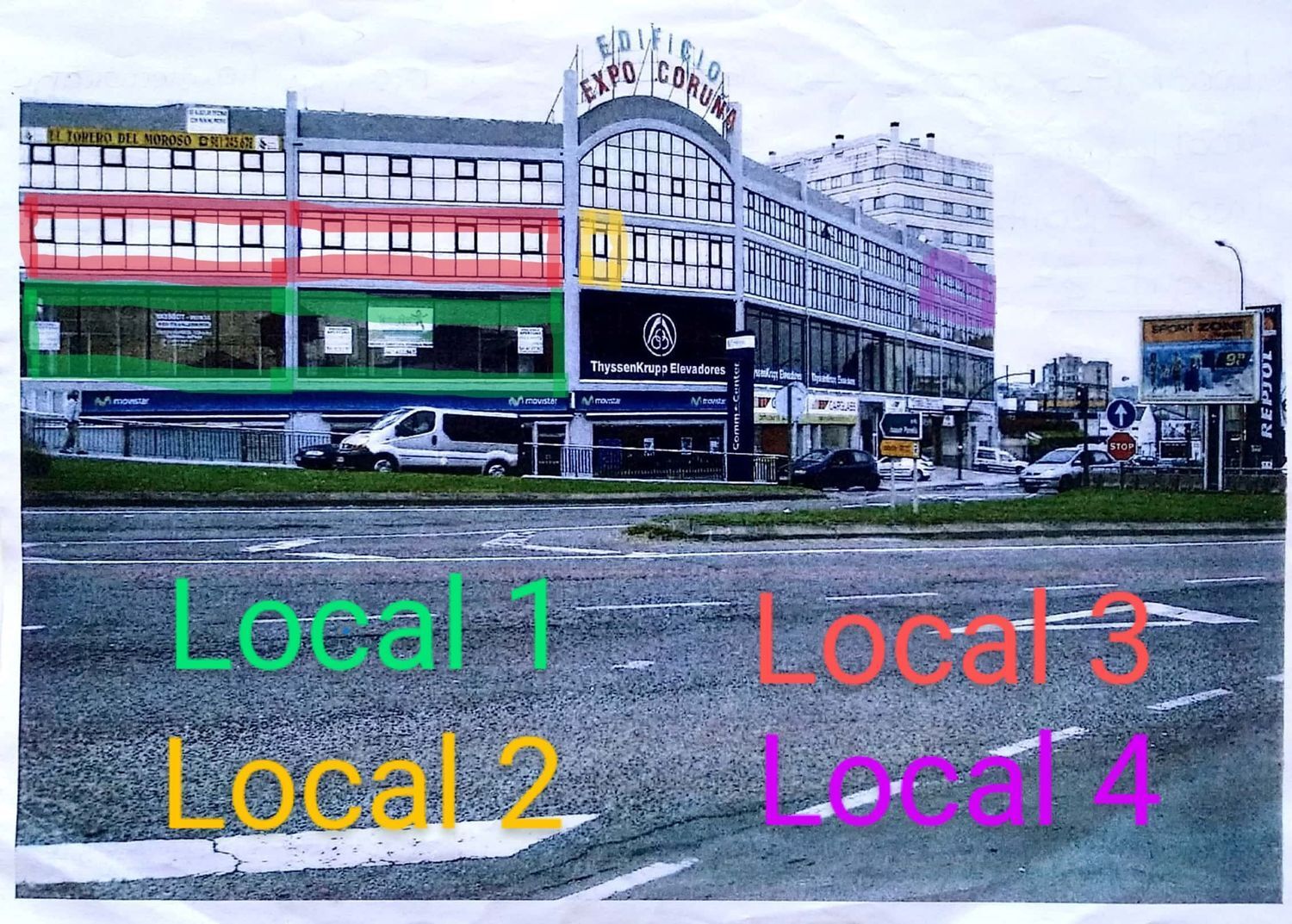 Oficina en alquiler  A Coruña  1/18