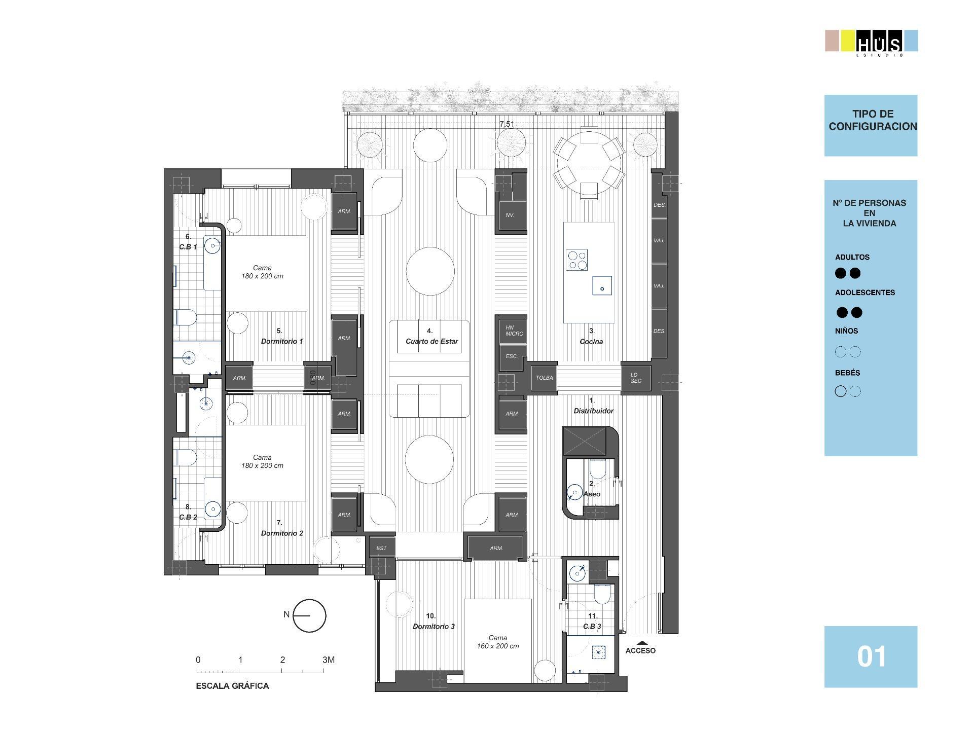 Piso en venta en Madrid 22/26
