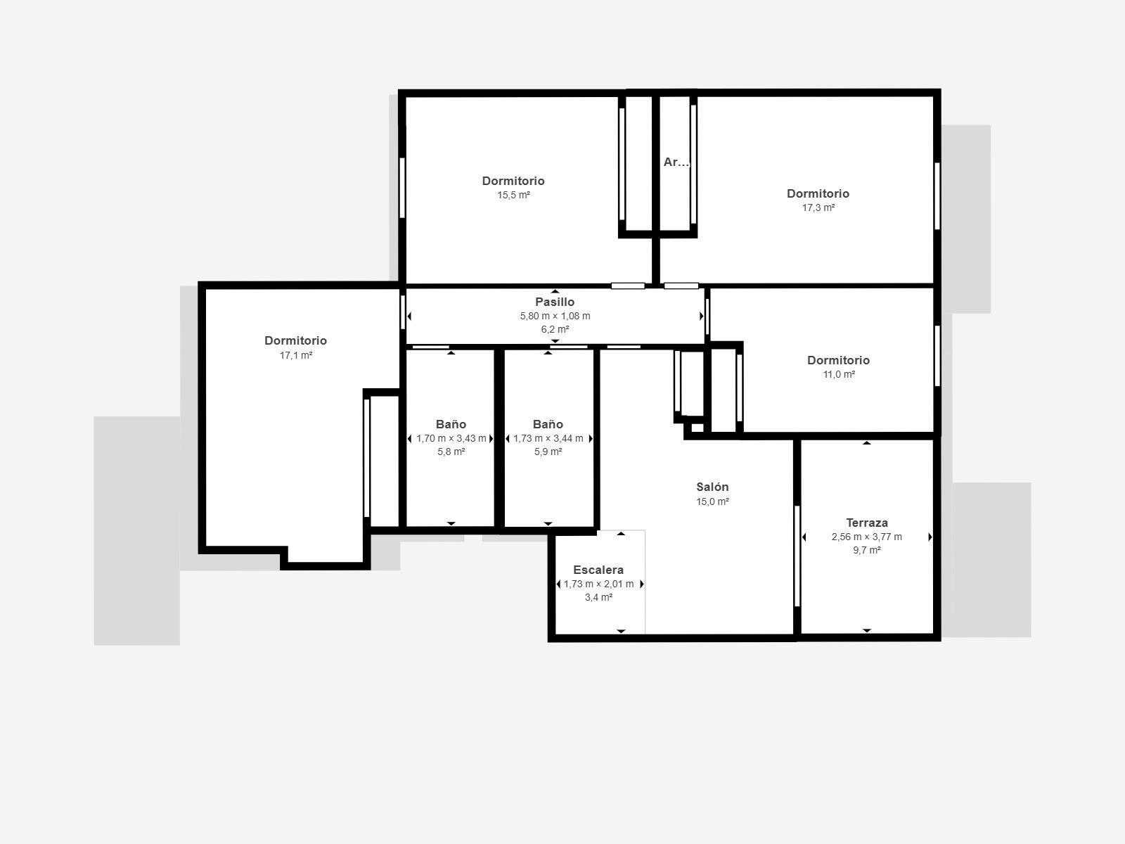 Piso en venta en Majadahonda 60/64