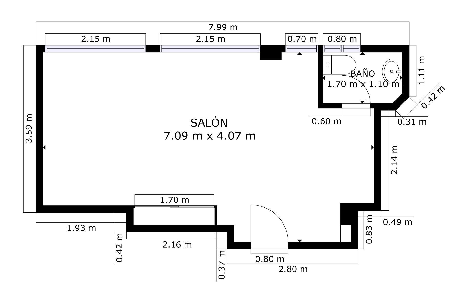Piso en venta en Madrid 25/27