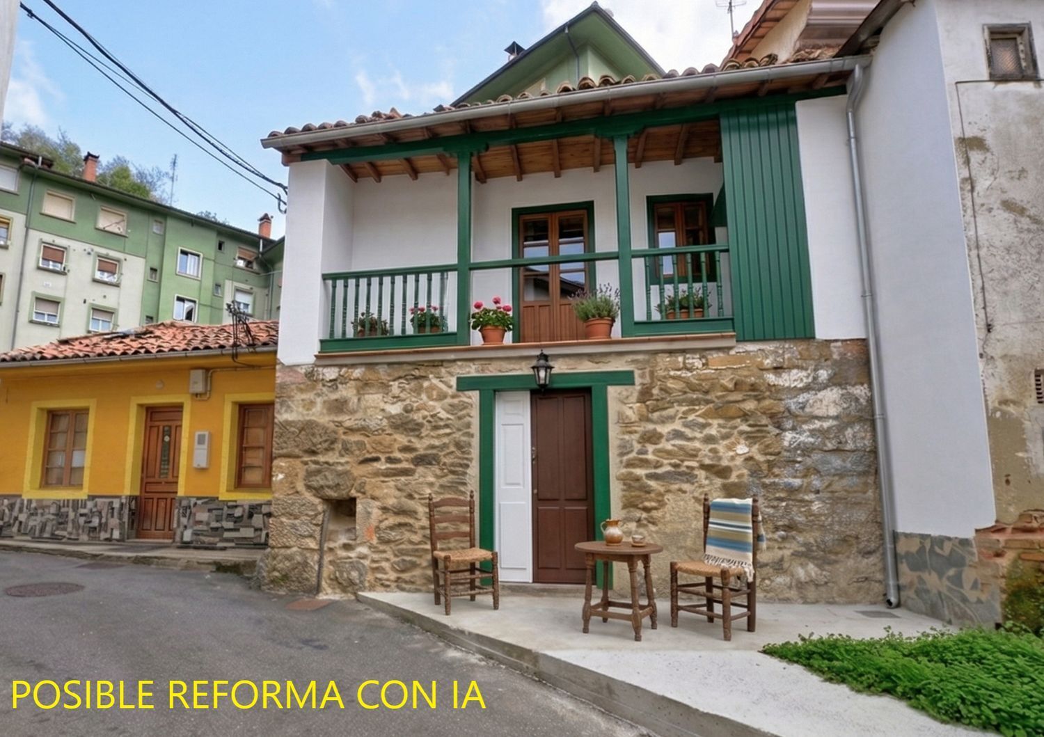 Chalet pareado en venta, Mieres