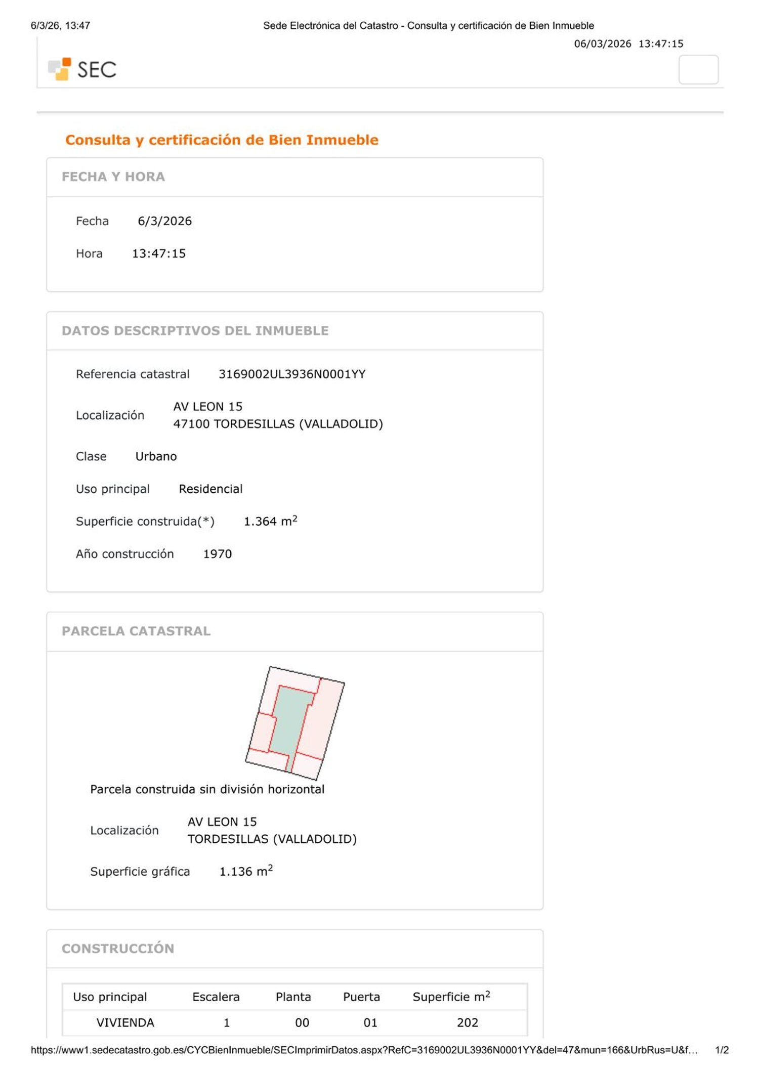 Suelo en venta, Tordesillas, Valladolid, Valladolid