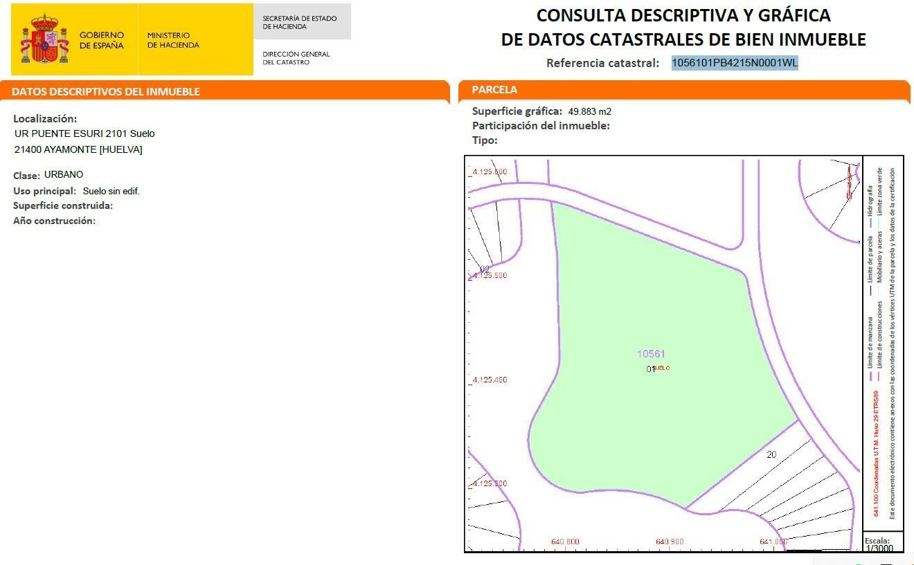 Suelo en venta, Ayamonte, Huelva