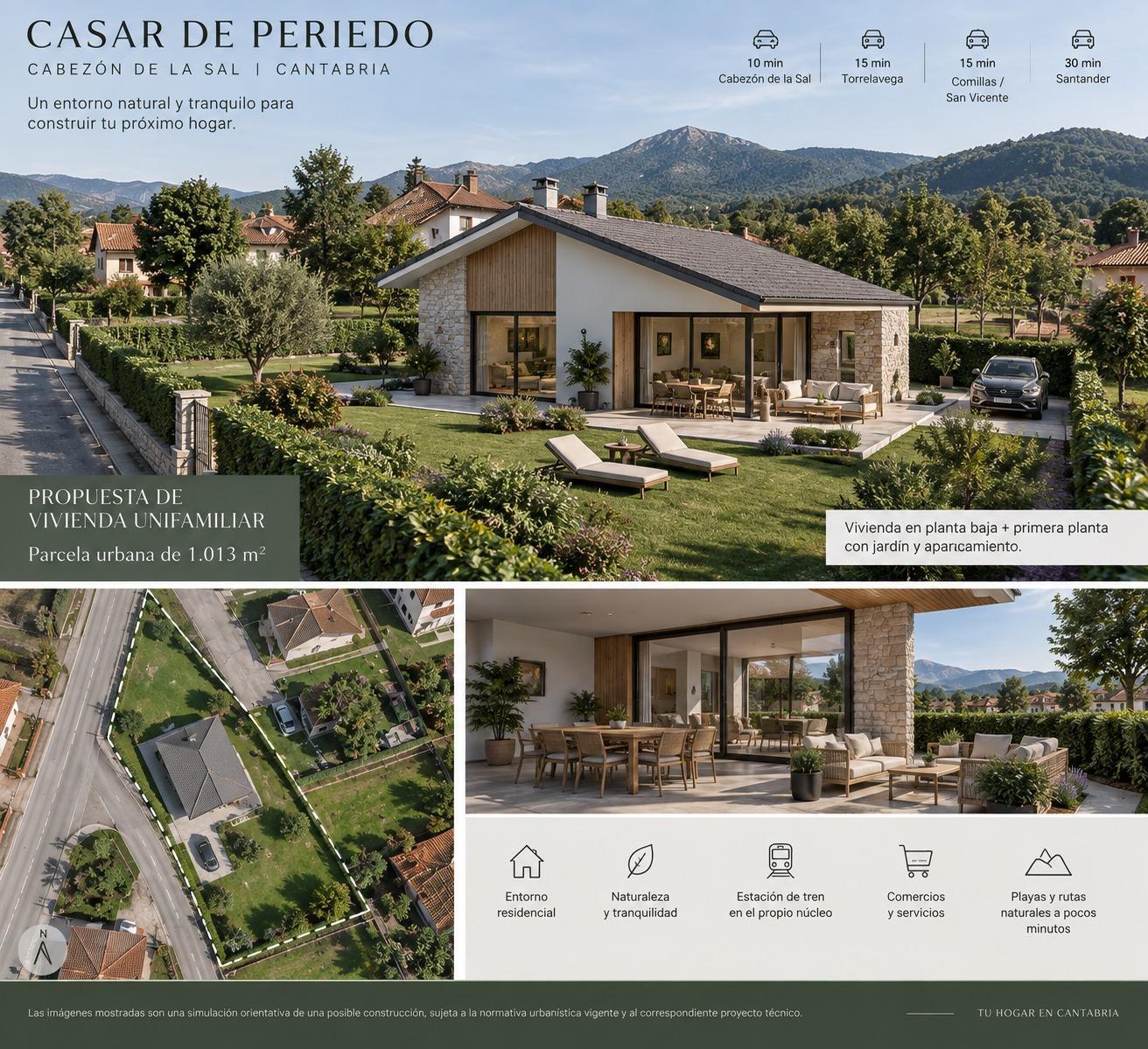 Suelo en venta, Casar de Periedo, Cantabria