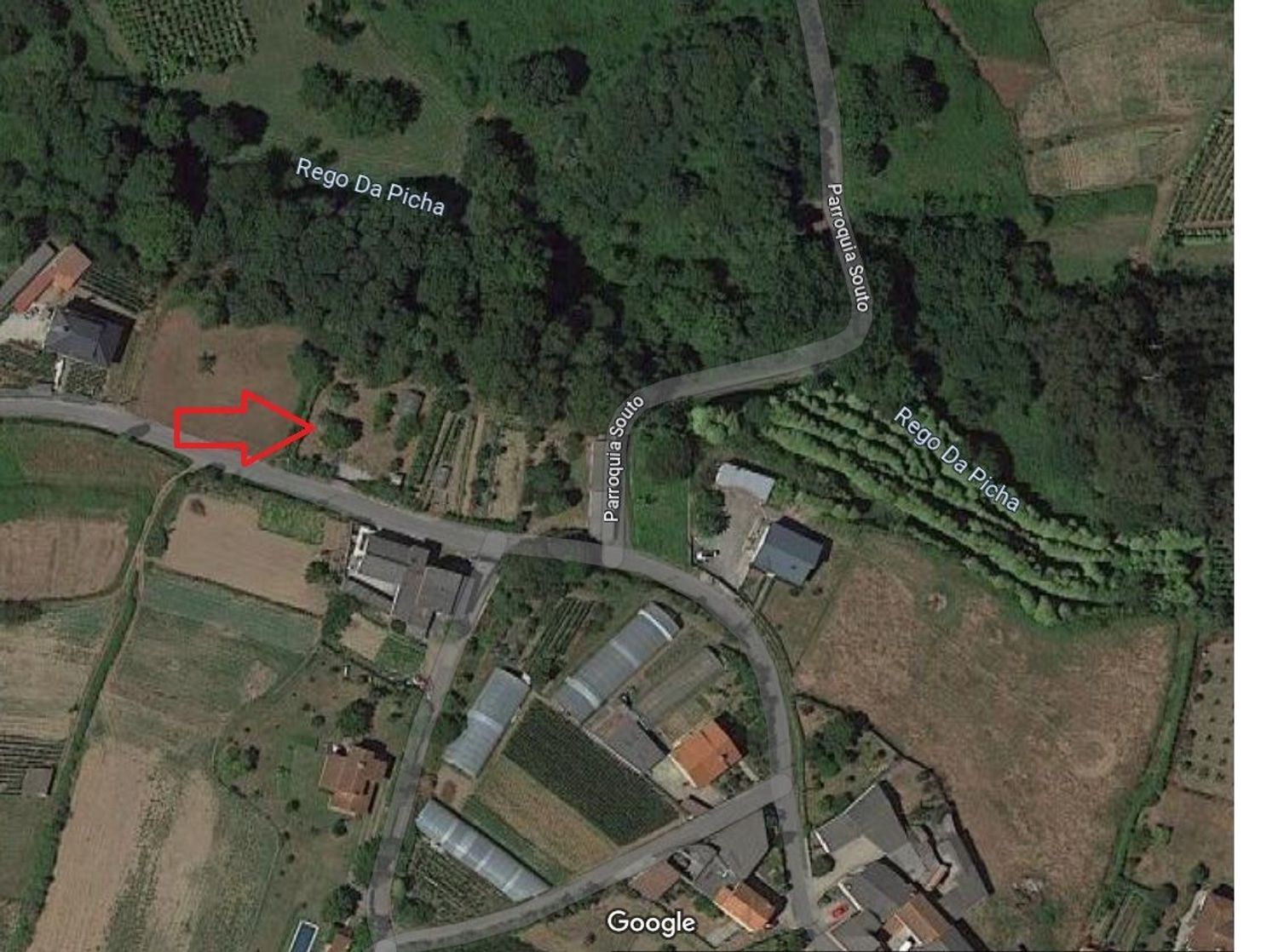 Terreno en venta en calle Lg Souto, Poligono 2 Parcela 1011, A Rega, 0,  Paderne, A Coruña 11/12
