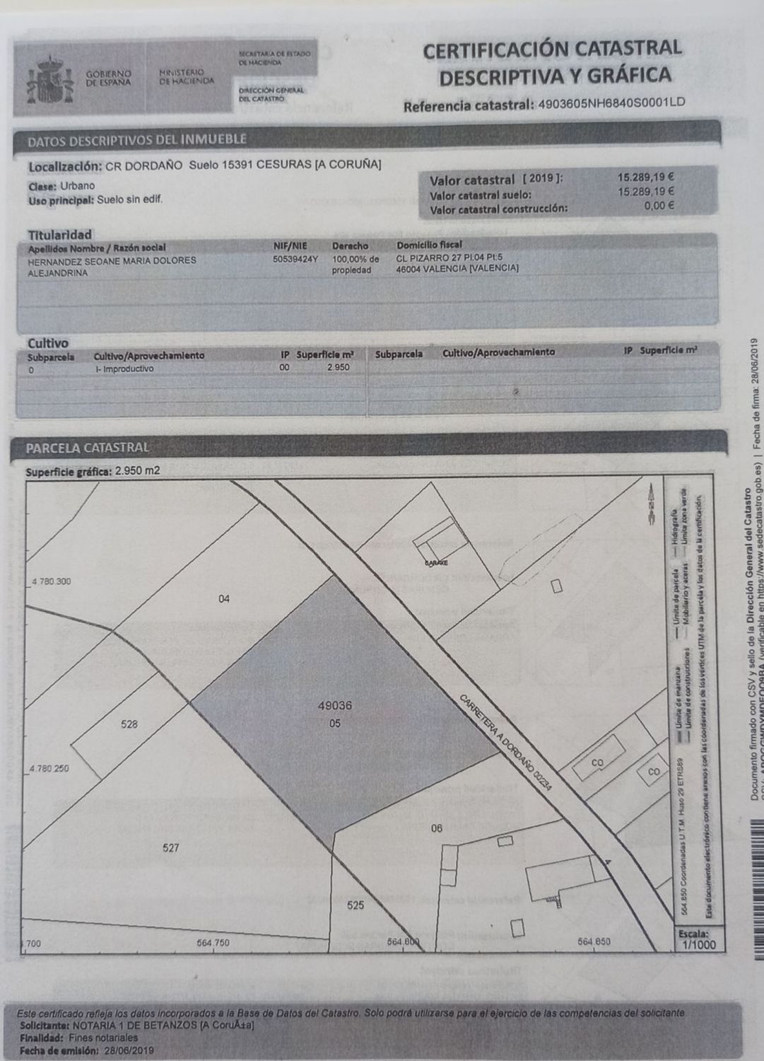 Fincas y solares-Venta-Oza dos RÃ­os-2418758-Foto-5