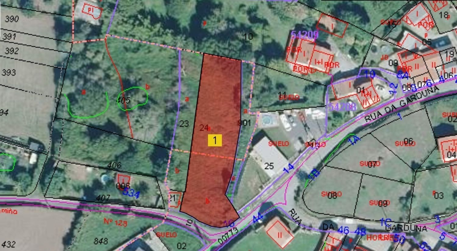 Terreno en venta en calle Garduña, Oleiros, A Coruña 4/9