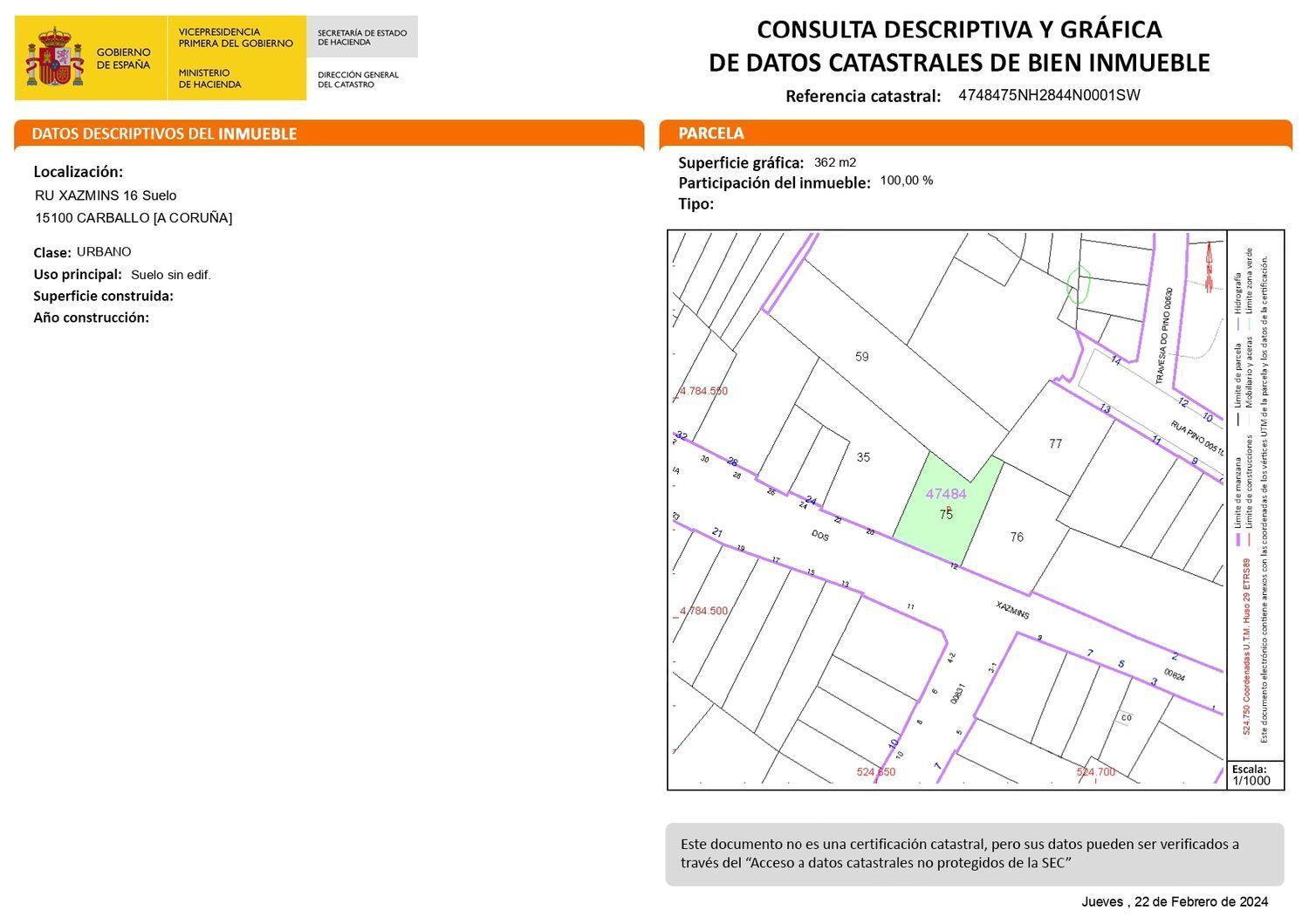 Fincas y solares-Venta-Carballo-2420036-Foto-3