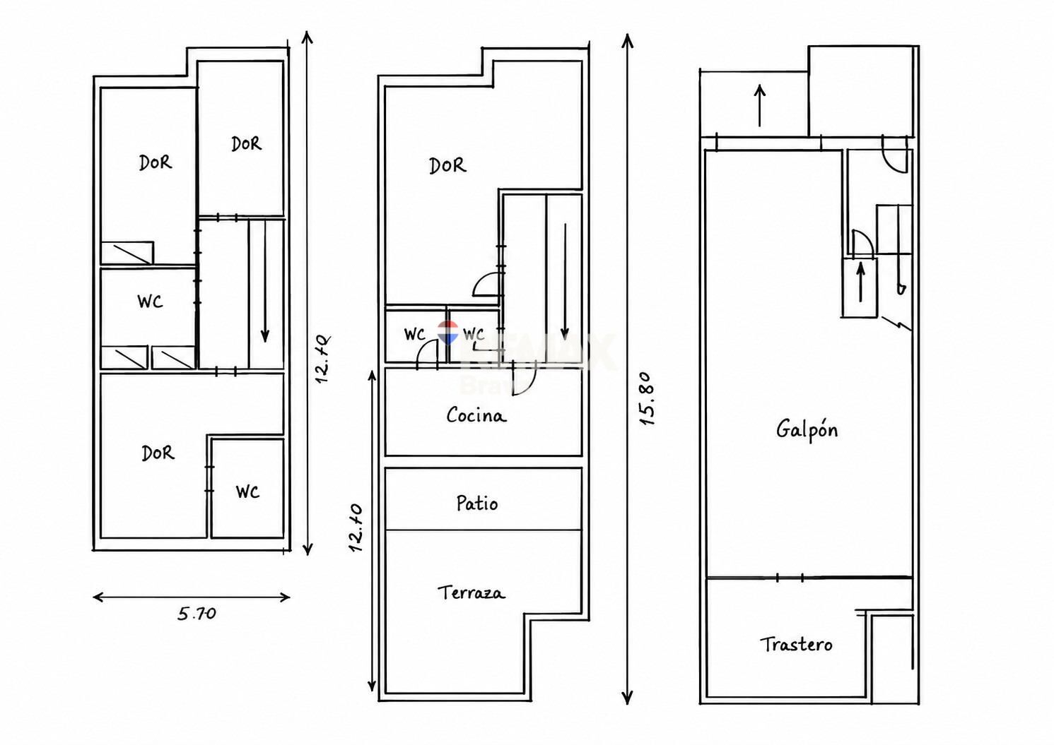 Casa en venta  calle CARRILET, Sarria de Ter  56/57